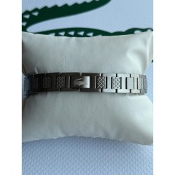 Lacoste Metropole bracelet for men | Stainless steel | New, no box